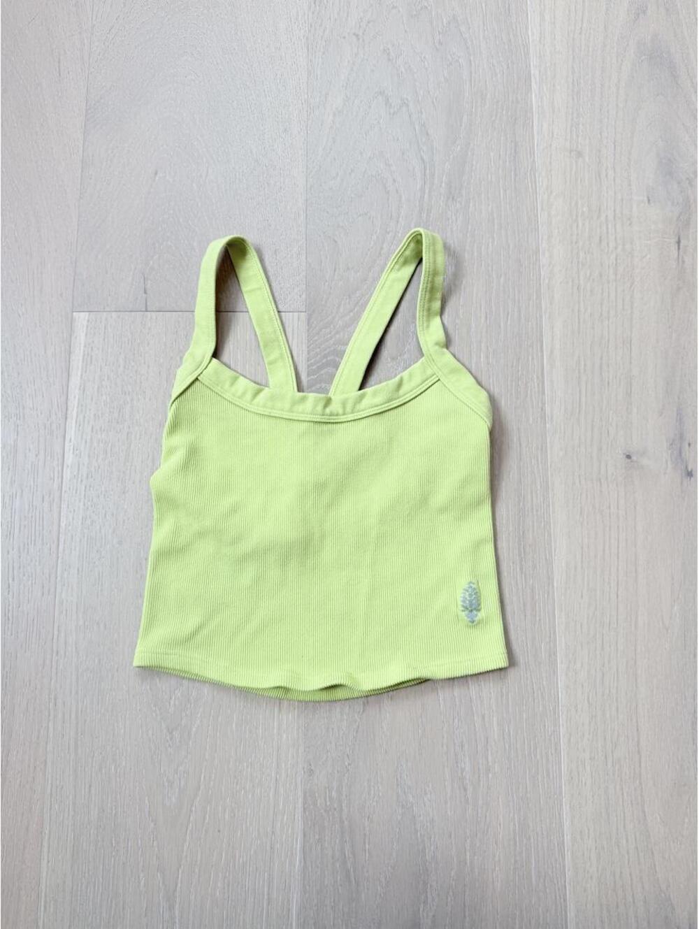 FP Movement Free People All Clear Cami Vapor Lime XS/S